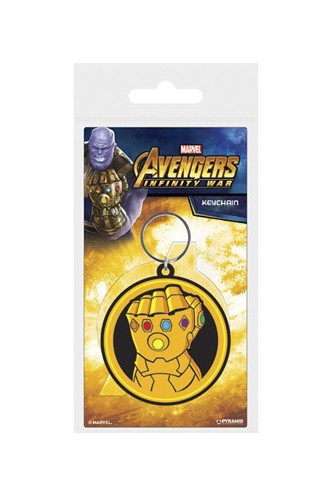 Avengers Infinity War - Rubber Keychain Infinity Gauntlet