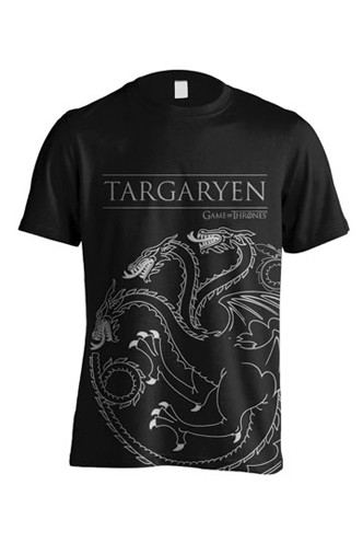 Game of Thrones - T-Shirt Targaryen House Outline