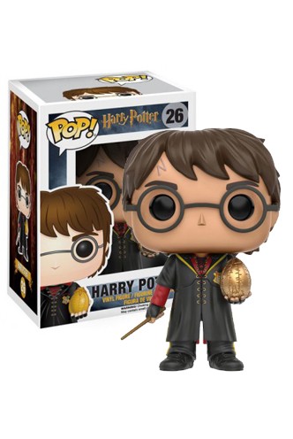 Pop! Movies: Harry Potter - Harry Triwizard w/Egg Exclusivo