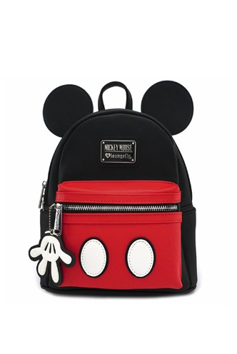 Loungefly - Mini mochila de cuero Mickey