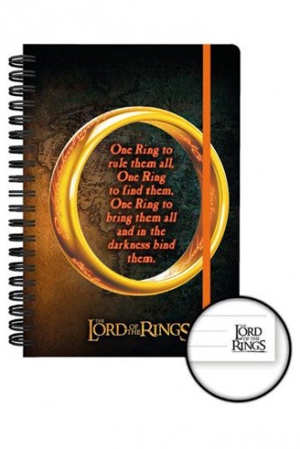El Señor de los Anillos - Libreta A5 One Ring