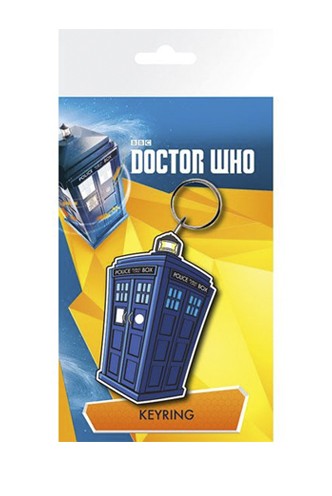 Doctor Who - Rubber Keychain Tardis