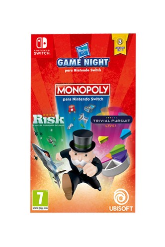 Compil Hasbro Monopoly + Risk + Trivial Pursuit Switch