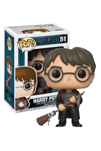 Pop! Movies: Harry Potter - Harry w/ Firebolt & Feather Exclusive