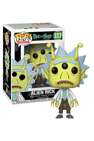 Pop! TV: Rick & Morty - Alien Head Rick Exclusiva