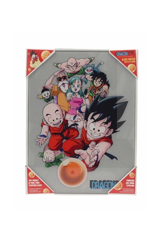 Dragon Ball Z - Poster de vidrio Personajes Dragon Ball