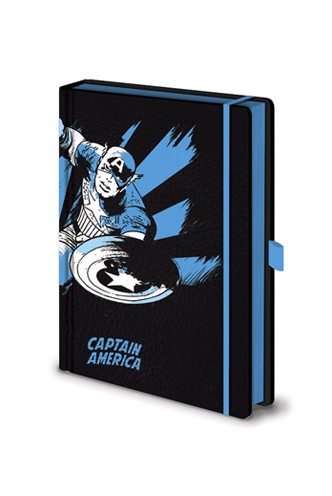 Marvel - Premium Notebook A5 Captain America