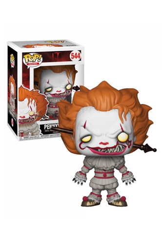 Pop! Movies: It 2017 - Pennywise w/ Wrought Iron Exclusivo