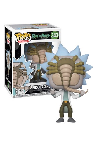 Pop! TV: Rick & Morty - Alien Facehugger Rick Exclusivo