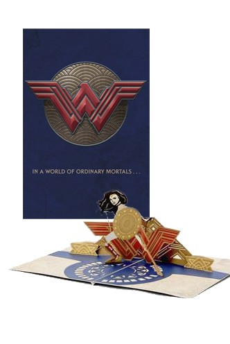 DC Comics - Tarjeta De Felicitación 4D Wonder Woman