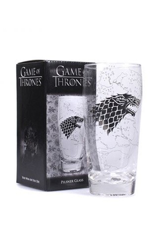 Game of Thrones - Drinking Glass King In The North