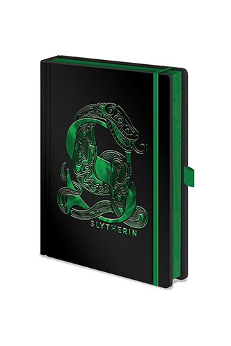 Harry Potter Libreta Premium A5 Slytherin Foil