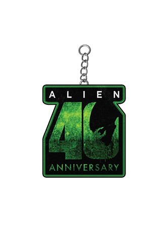 Alien 40th Anniversary Llavero metálico