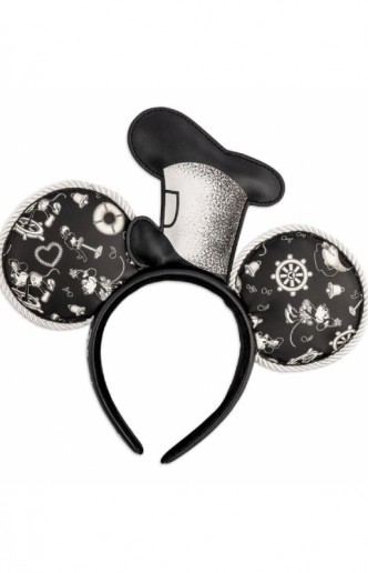 Loungefly - Disney: Minnie Mouse - Diadema Steamboat Willie Ears