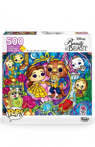 Pop! Puzzles - Disney Beauty and the Beast 500 piezas