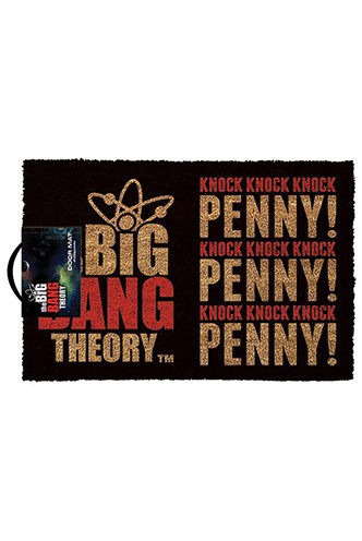 Big Bang Theory Felpudo Knock Knock Penny