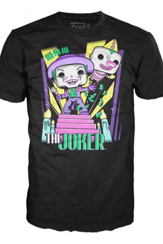 Camiseta Pop! Tees DC Joker 1989 Set de Minifigura y Camiseta (Speaker) Ex