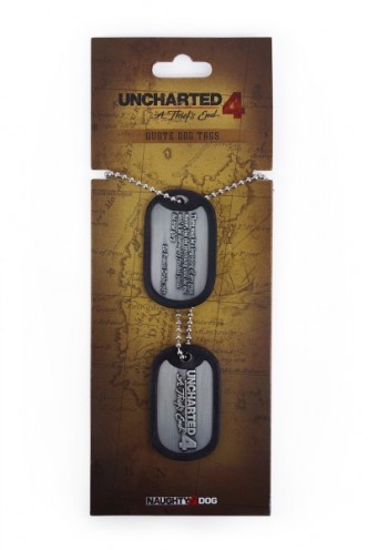 Uncharted 4: A Thief's End Dog Tags Quote