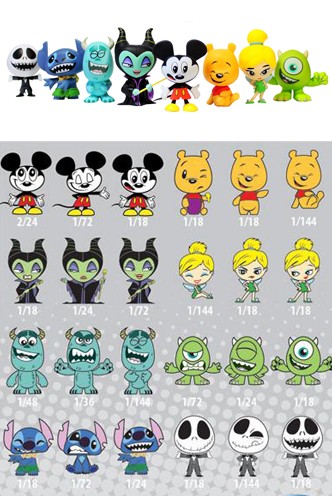 Disney/Pixar - Mystery Minis