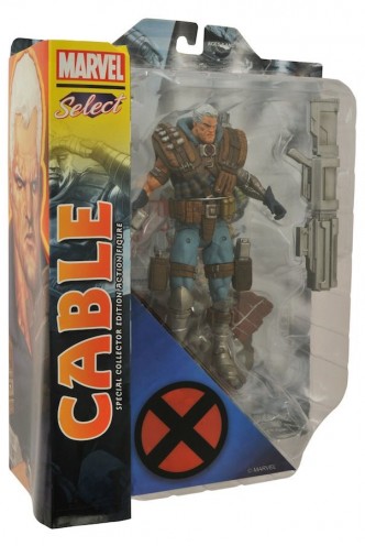 Figura - Marvel Select "CABLE" 20cm.