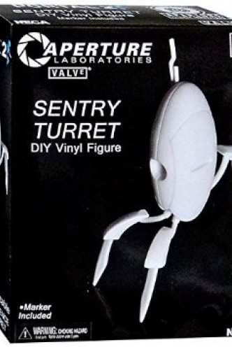  Portal 2 – 8″ Blank Vinyl Figure – Sentry Turret 