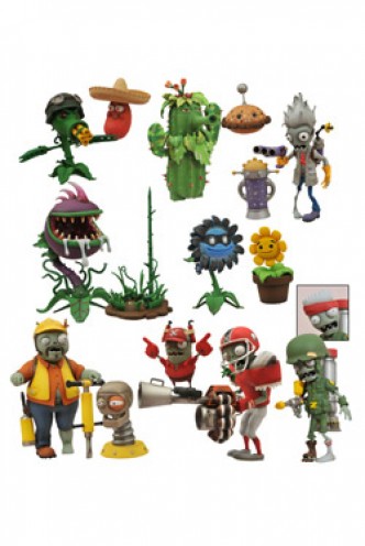 Plantas Vs. Zombis "Garden Warfare" Cactus & Soldado Zombie