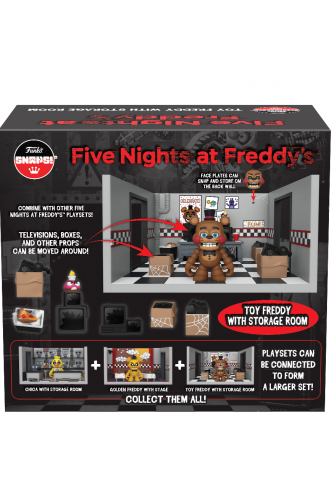 Funko Snaps! Articulated Figure - Five Nights at Freddy's: Play Set Freddy's Room