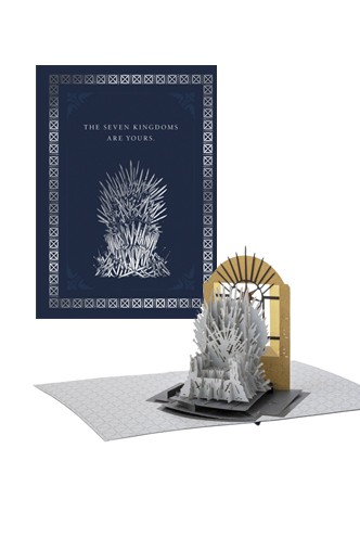 Game of Thrones - Greeting Card 4D Iron Throne