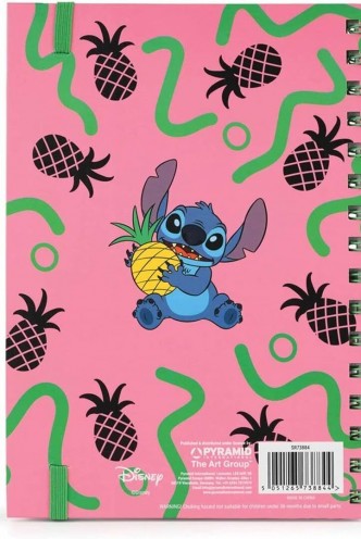 Lilo & Stitch - Oh Yeah Whatever A5 Wired Notebook