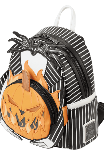 Loungefly - The Nightmare Before Christmas:  Jack Pumpkin Head Mini Backpack