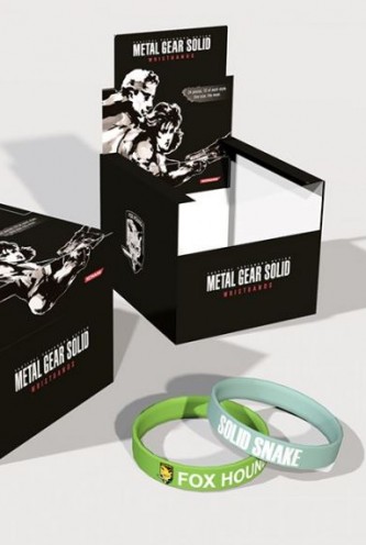 Metal Gear Solid  Pulsera Caucho - SOLID SNAKE