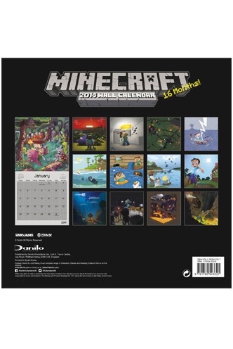 Minecraft Calendario Oficial 2014