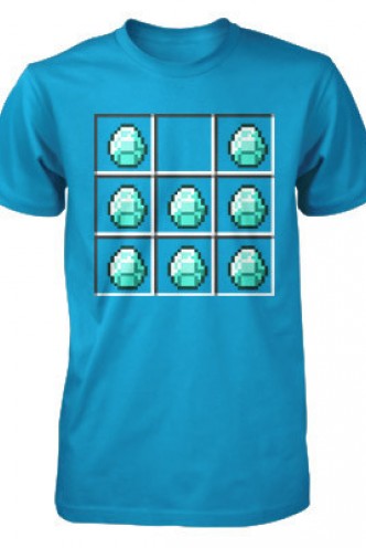 Minecraft Diamond Crafting T-Shirt