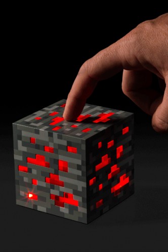 Minecraft Lampara tactil, Redstone Ore | Universo Funko, Planeta de