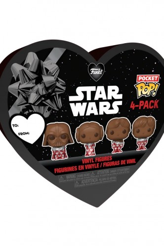 Pocket Pop! Star Wars (Chocolate) - 4 Pack Valentine's Box
