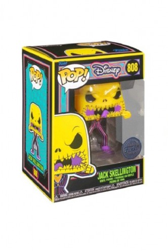 Pop! Disney: Pesadilla antes de Navidad - Jack Scary Face Black Light Ex