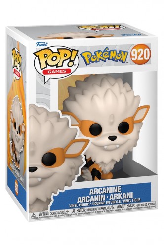 Pop! Games: Pokemon - Arcanine
