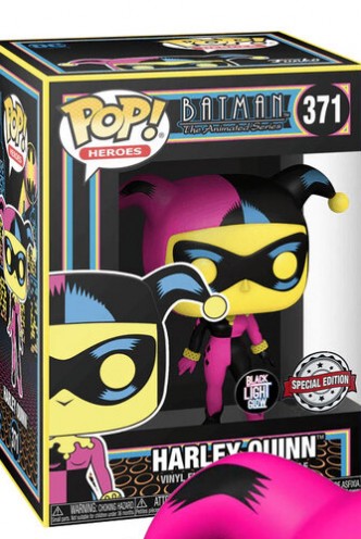 Pop! Heroes: Batman the Animated Series - Harley Quinn Black Light  Ex