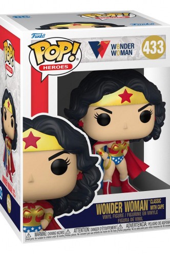 Pop! Heroes: WW80th - Wonder Woman (Classic w/Cape)