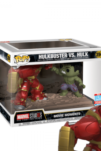Pop! Movie Moment: Marvel - Hulkbuster vs Hulk NYCC2018 