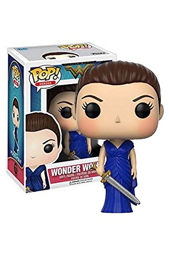 Pop! Movies: Wonder Woman - Wonder Woman in Blue Gown Exclusiva