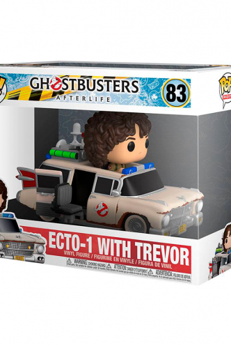 Pop! Rides Super Deluxe: Ghostbuster Afterlife - Ecto 1 W/ Trevor
