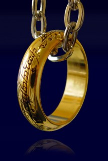 Lord of the Rings Ring The One Ring (gold plated)