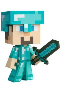 Minecraft Figura vinilo Diamond Steve 15 cm
