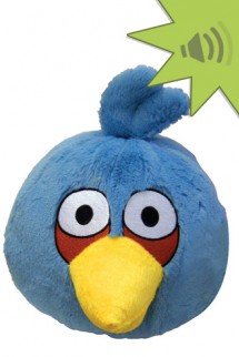 Angry Birds 4 inch Mini Plush  - Blue