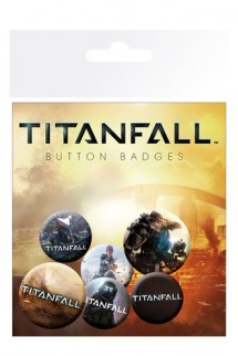 TITANFALL - MIX PACK BUTTON BADGES