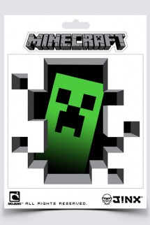 Minecraft Creeper Inside Sticker