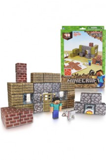 Minecraft Papercraft 48 Piece Shelter Pack 