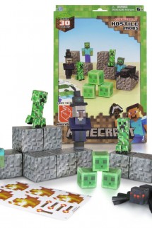 Papercraft - Minecraft: 30 Piezas "ENEMIGOS PACK"
