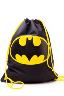Batman - Black Gymbag Classic Yellow Logo